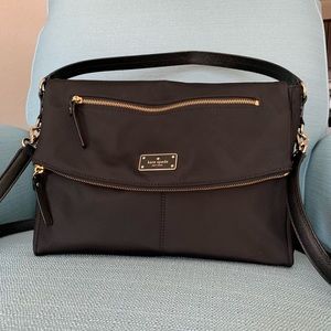 Like New Kate Spade Nylon Bag with Crossbody Strap